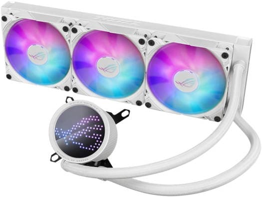 ASUS ROG Ryuo III 360 AIO Liquid CPU Cooler — White