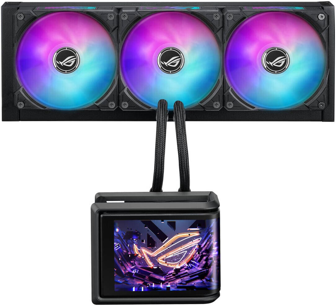 ASUS ROG Ryuo IV SLC 360 ARGB Liquid CPU Cooler — Black