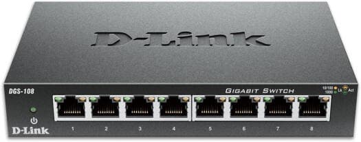 D-Link 8-Port Gigabit Unmanaged Desktop Switch