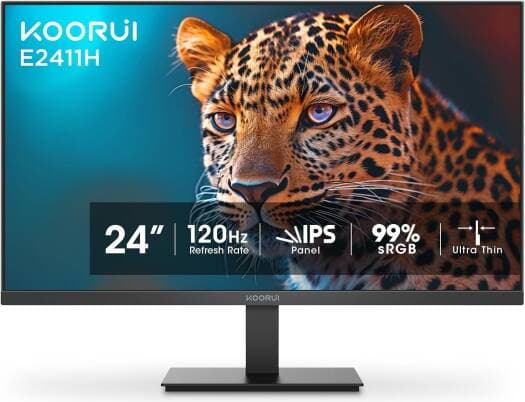 KOORUI 24" IPS FHD Monitor 120Hz 6ms