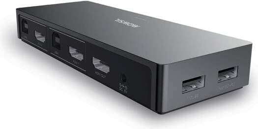 Mowsil HDMI KVM Switch 2 Port
