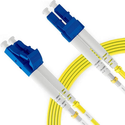 Nexus OM4 Fiber Optic Patch Cord 1M LC UPC to LC UPC Duplex