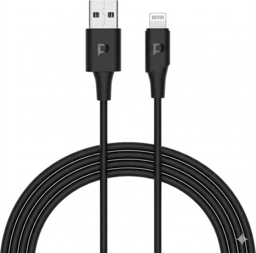 Powerology Power Sync Flex USB A to Lightning Cable