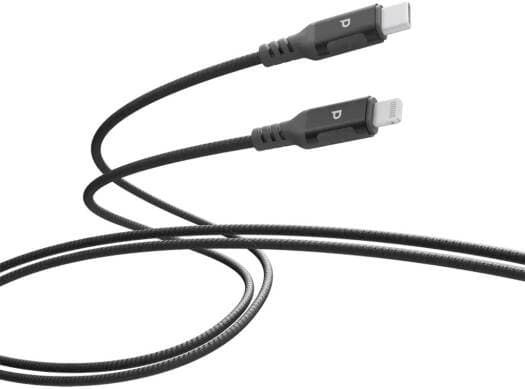 Powerology Power Sync Weave PD 30W USB-C to Lightning Cable