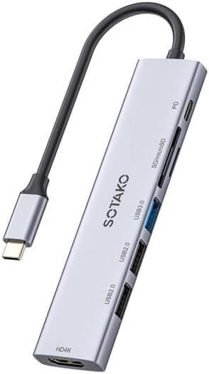 Sotako 7-in-1 USB C Hub