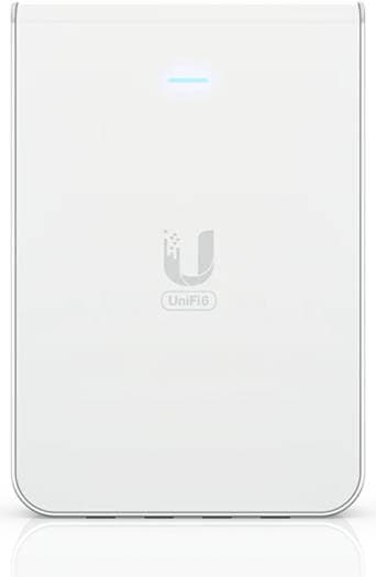 Ubiquiti Networks UniFi U6 In-Wall Access Point & 4-Port PoE Gigabit Switch 5.3 Gb/s Throughput